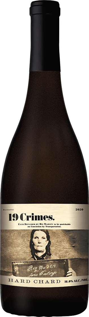19 CRIMES HARD CHARDONNAY 750ML
