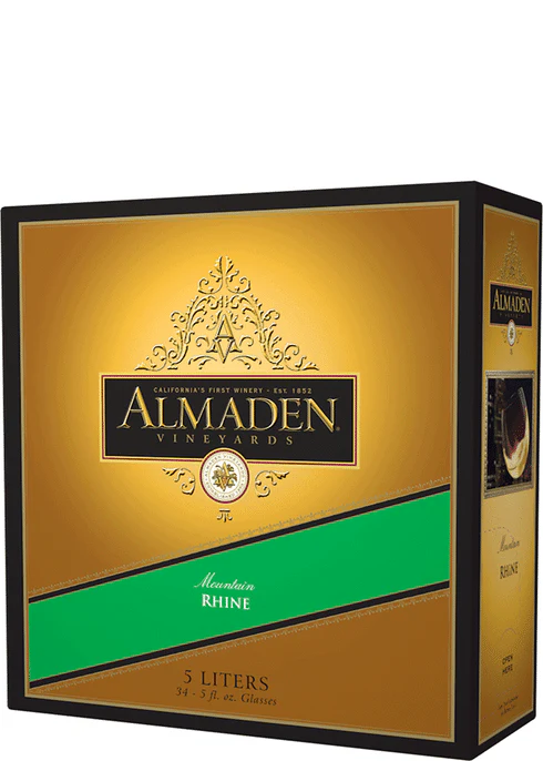 ALMADEN MTN RHINE 5.0L C/O