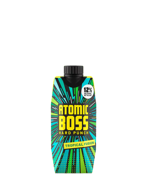 ATOMIC BOSS HARD PUNCH TROPICAL FUSION 500ML C/O