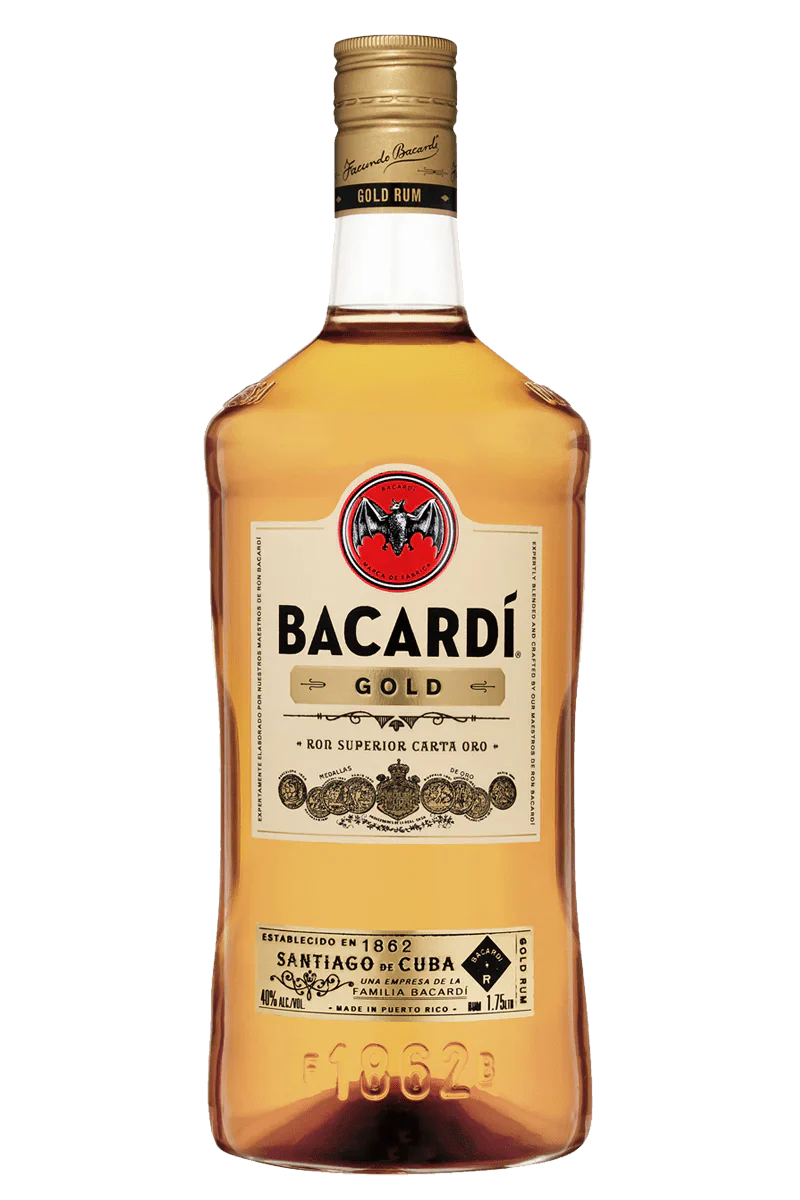 BACARDI RUM GOLD 1.75L