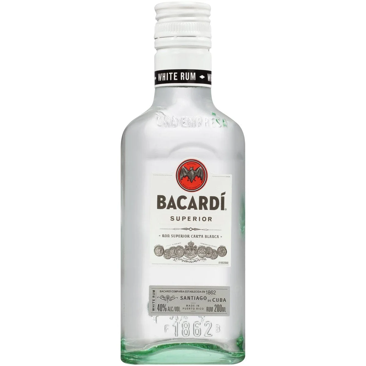BACARDI RUM SUPERIOR 200ML
