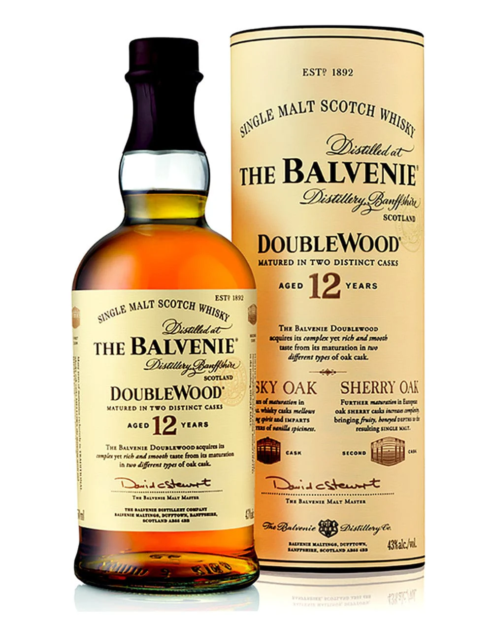 BALVENIE 12YR DOUBLE WOOD SCOTCH 750ML