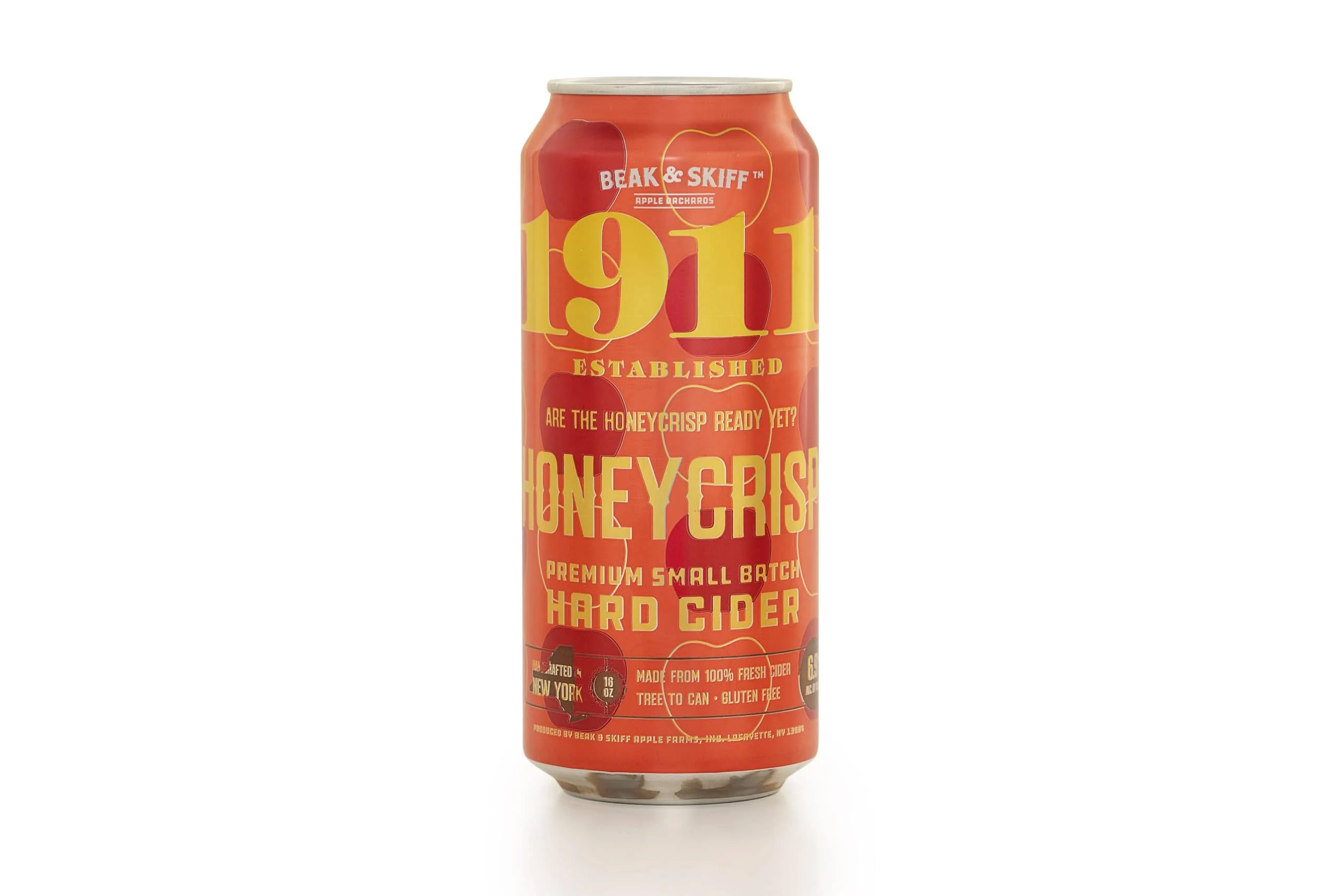 BEAK & SKIFF 1911 HONEY CRISP HARD CIDER 4PK 16OZ CANS