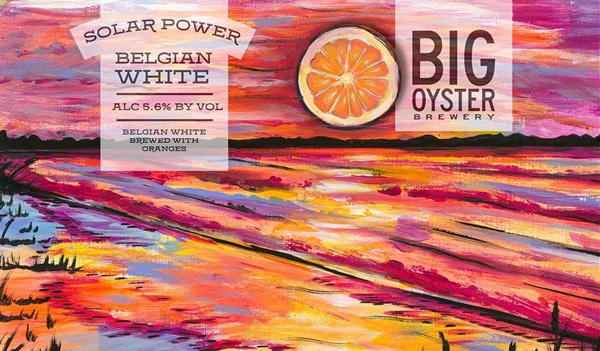 BIG OYSTER SOLAR POWER 4PK 16OZ