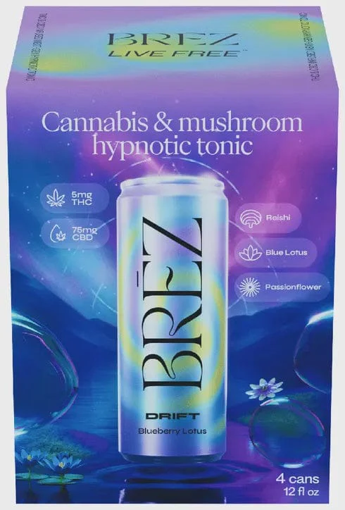 BREZ DRIFT 5MG THC 75MG CBD 4PK