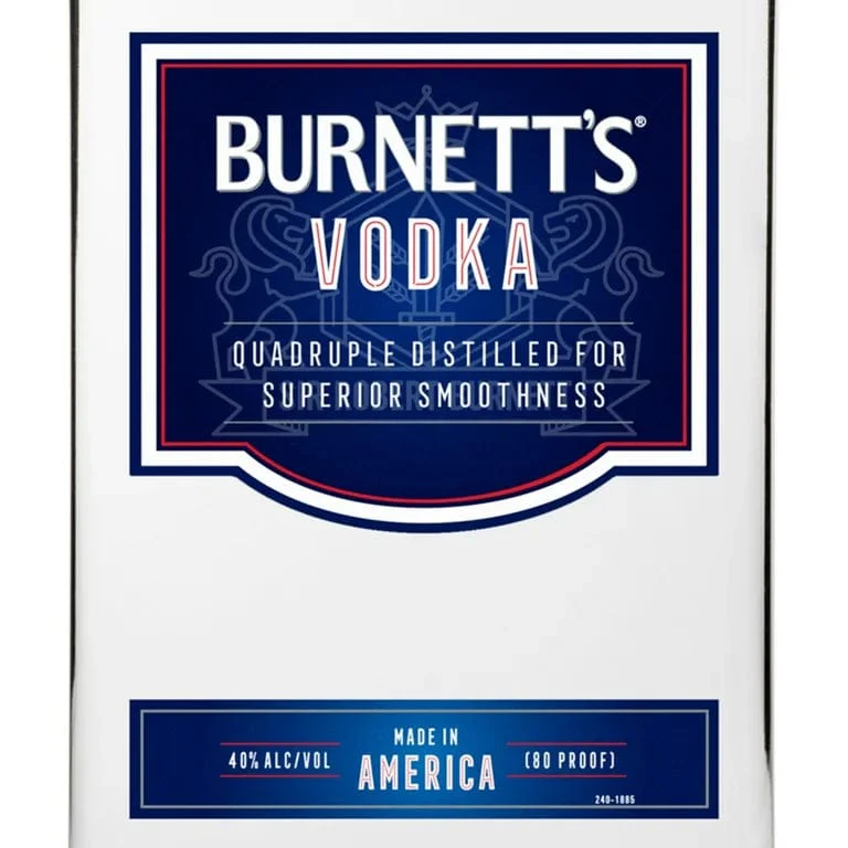 BURNETTS VODKA 750ML PET