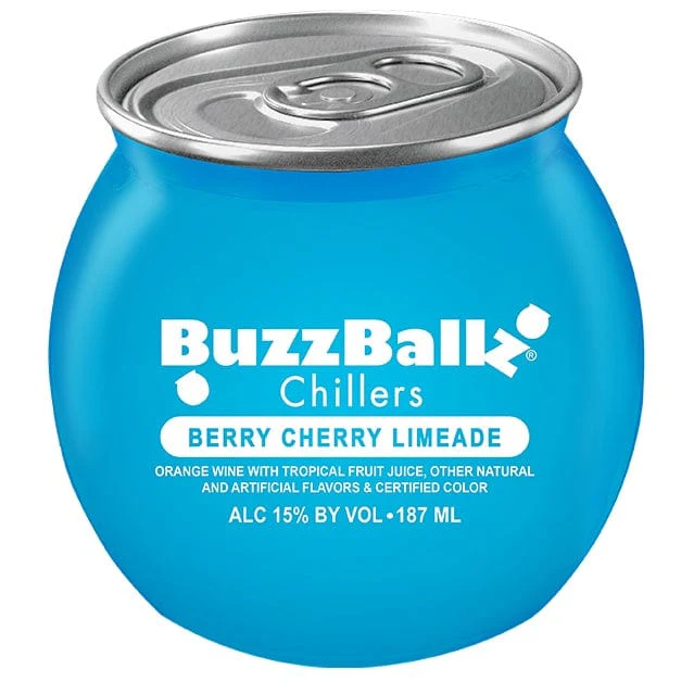 BUZZBALLZ BERRY CHERRY LIMEADE SPIRITS COCKTAIL 200ML