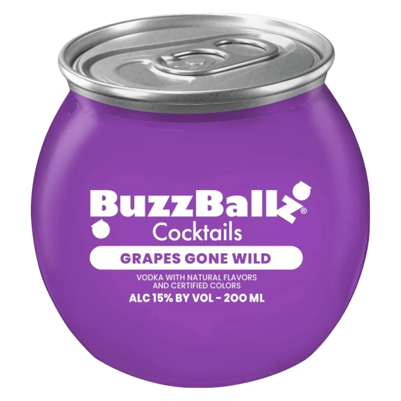 BUZZBALLZ GRAPES GONE WILD SPIRITS COCKTAIL 200ML