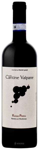 CANTINE VALPANE BARBERA DEL MONFERRATO ROSSO PIETRO 750ML