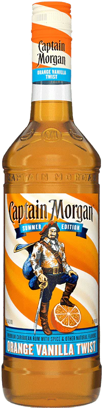 CAPTAIN MORGAN RUM ORANGE VANILLA TWIST 750ML