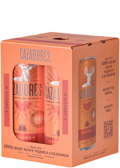 CAZADORES RTD PALOMA 4PK
