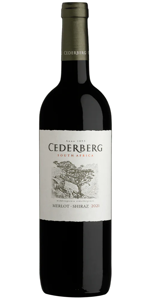 CEDERBERG MERLOT SHIRAZ 750ML