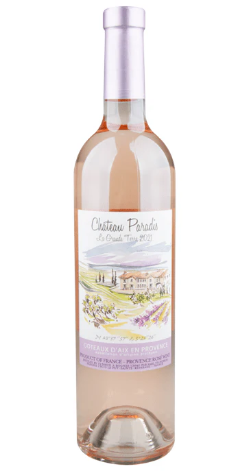 CHATEAU PARADIS LA GRANDE TERRE ROSE 750ML
