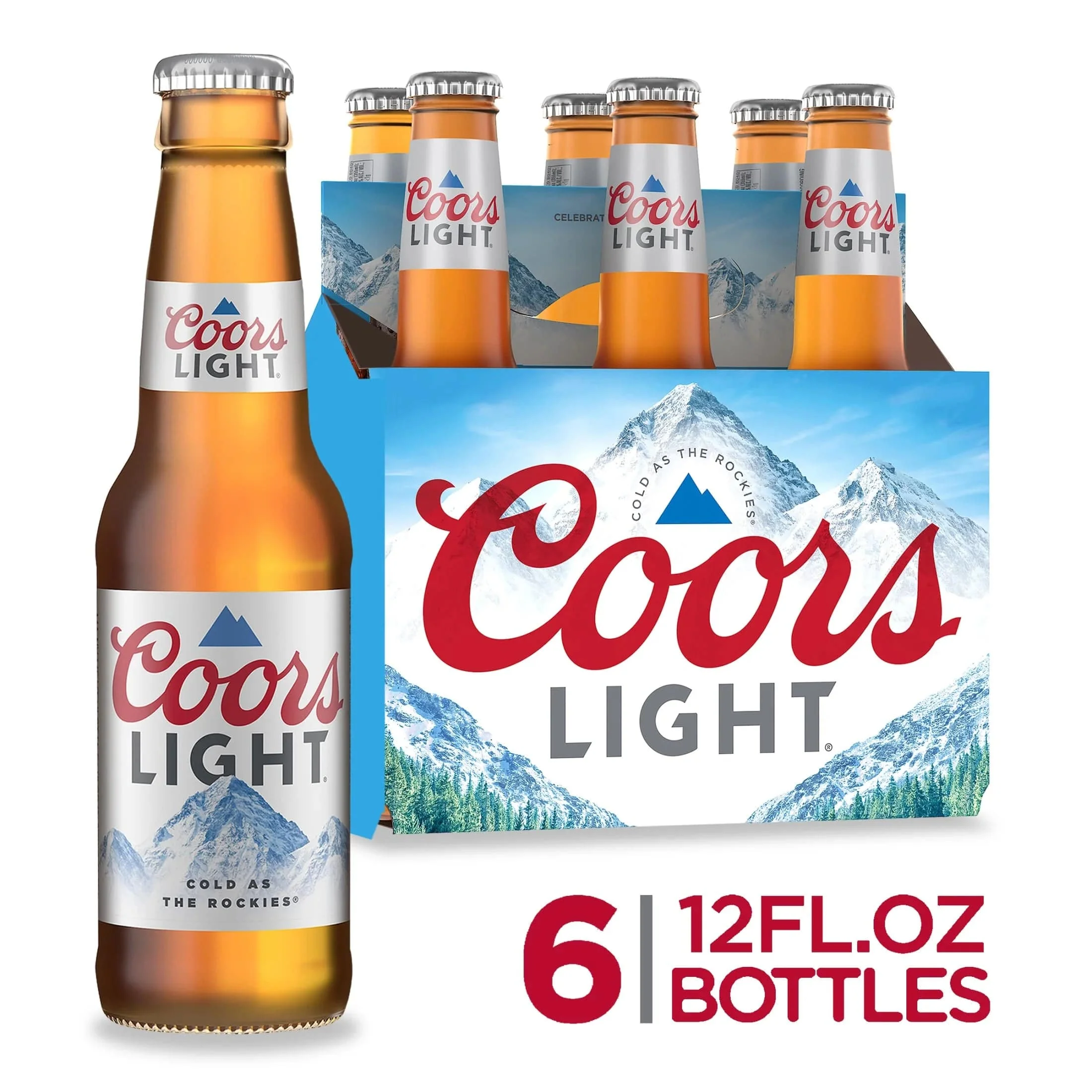 COORS LIGHT 6PK BTL
