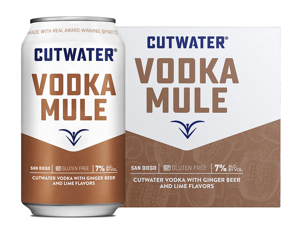 CUTWATER VODKA MULE 4PK