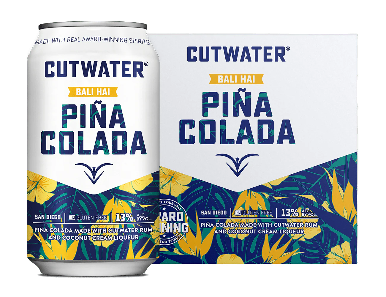 CUTWATER PINA COLADA 4PK