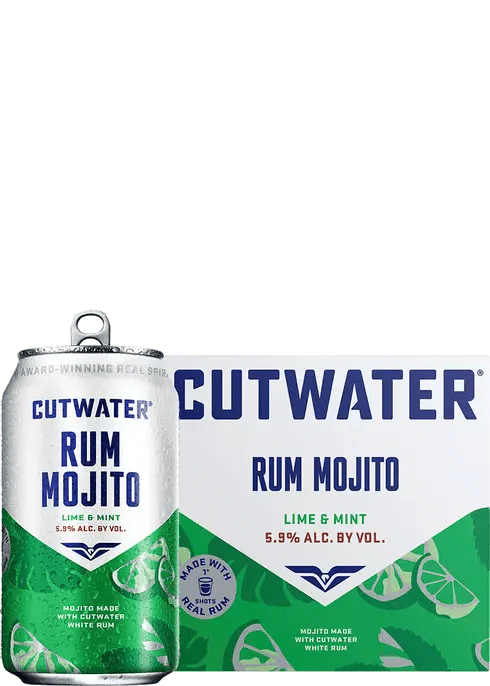 CUTWATER RUM MOJITO 4PK