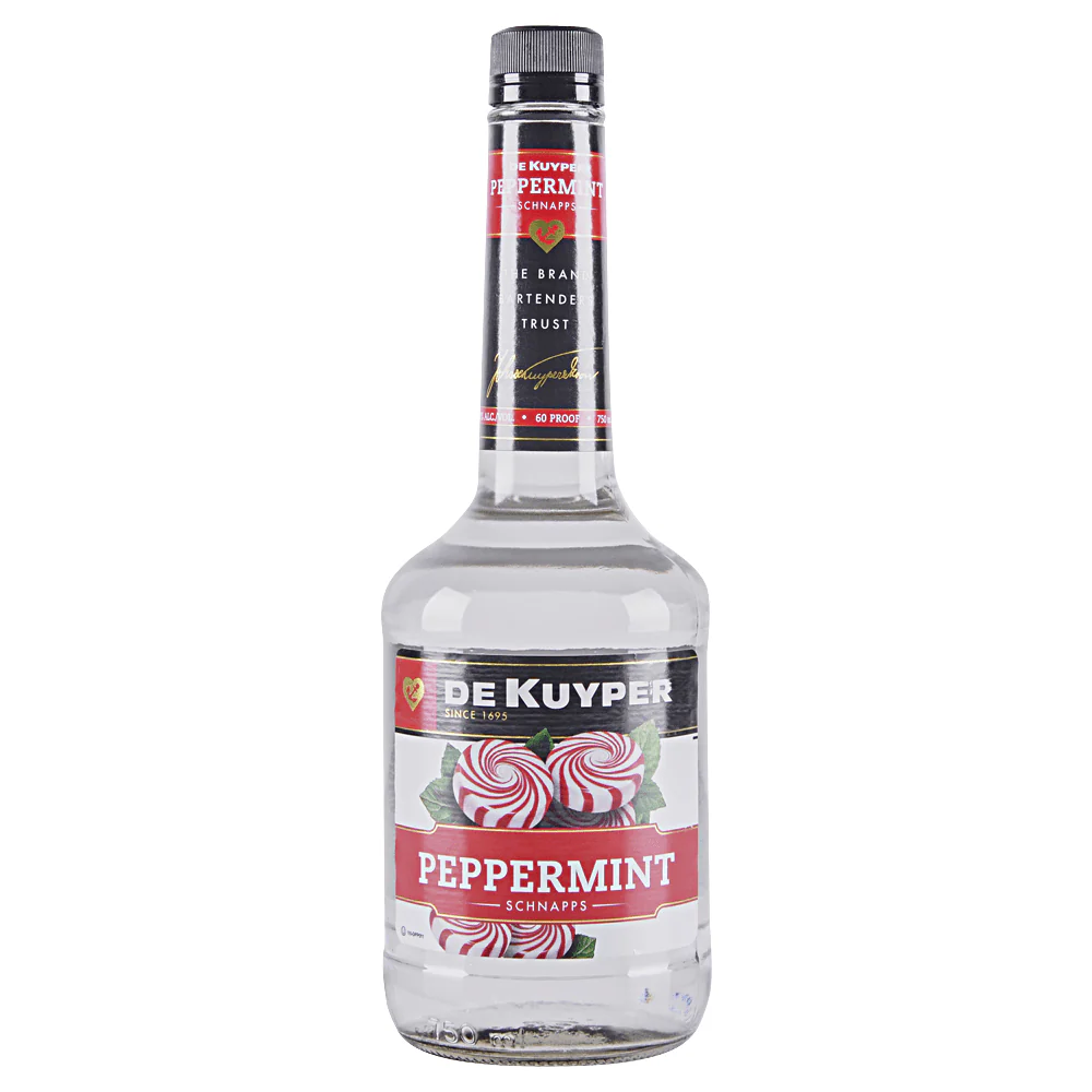 DEKUYPER PEPPERMINT SCHNAPPS 60 750ML