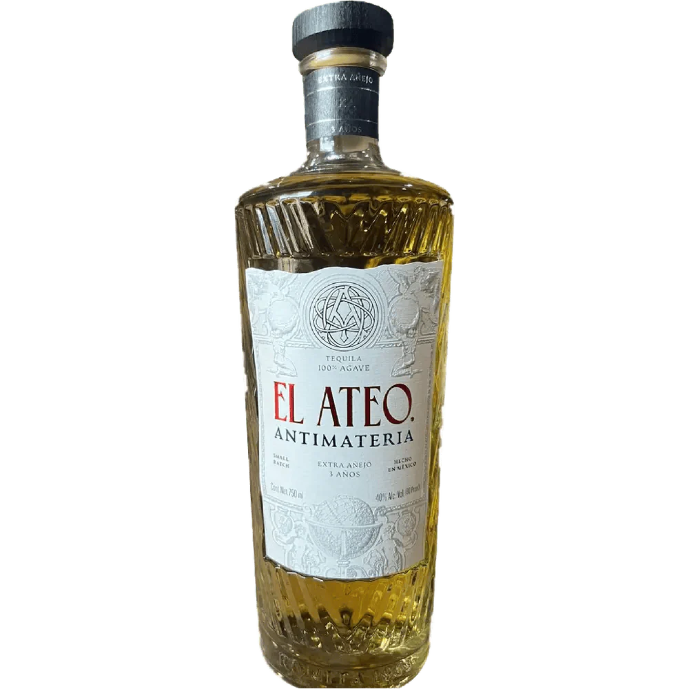 EL ATEO TEQUILA EXTRA ANEJO ANTIMATERIA 750ML