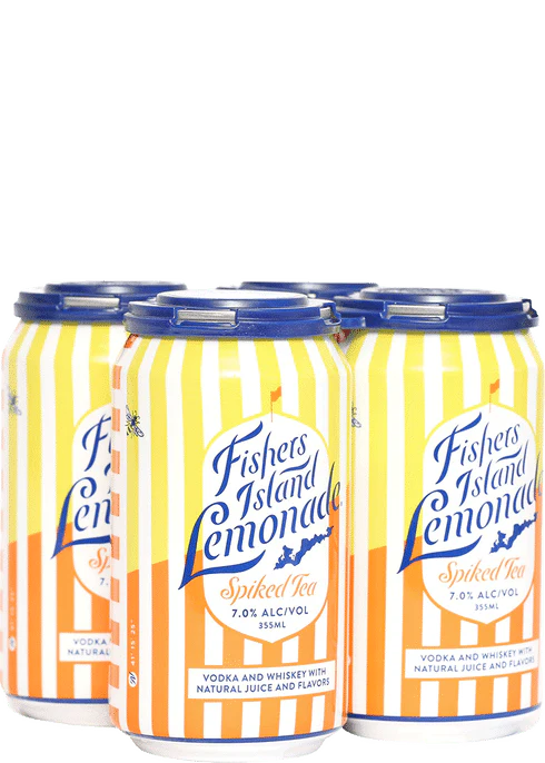 FISHERS ISLAND LEMONADE SPIKED TEA 4PK C/O
