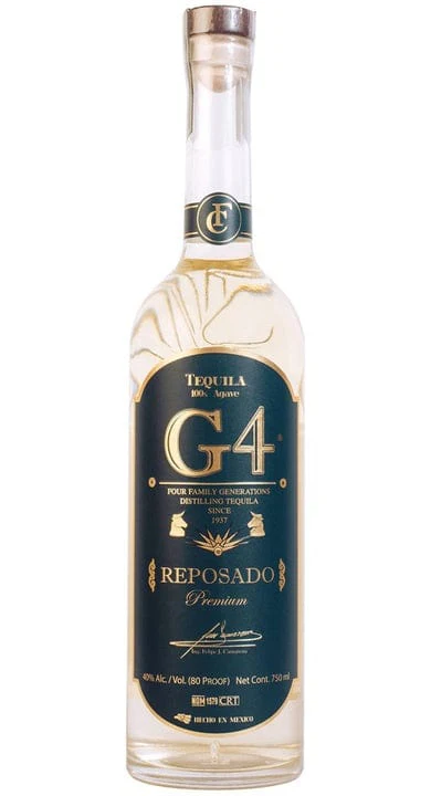 G4 TEQUILA REPOSADO 750ML