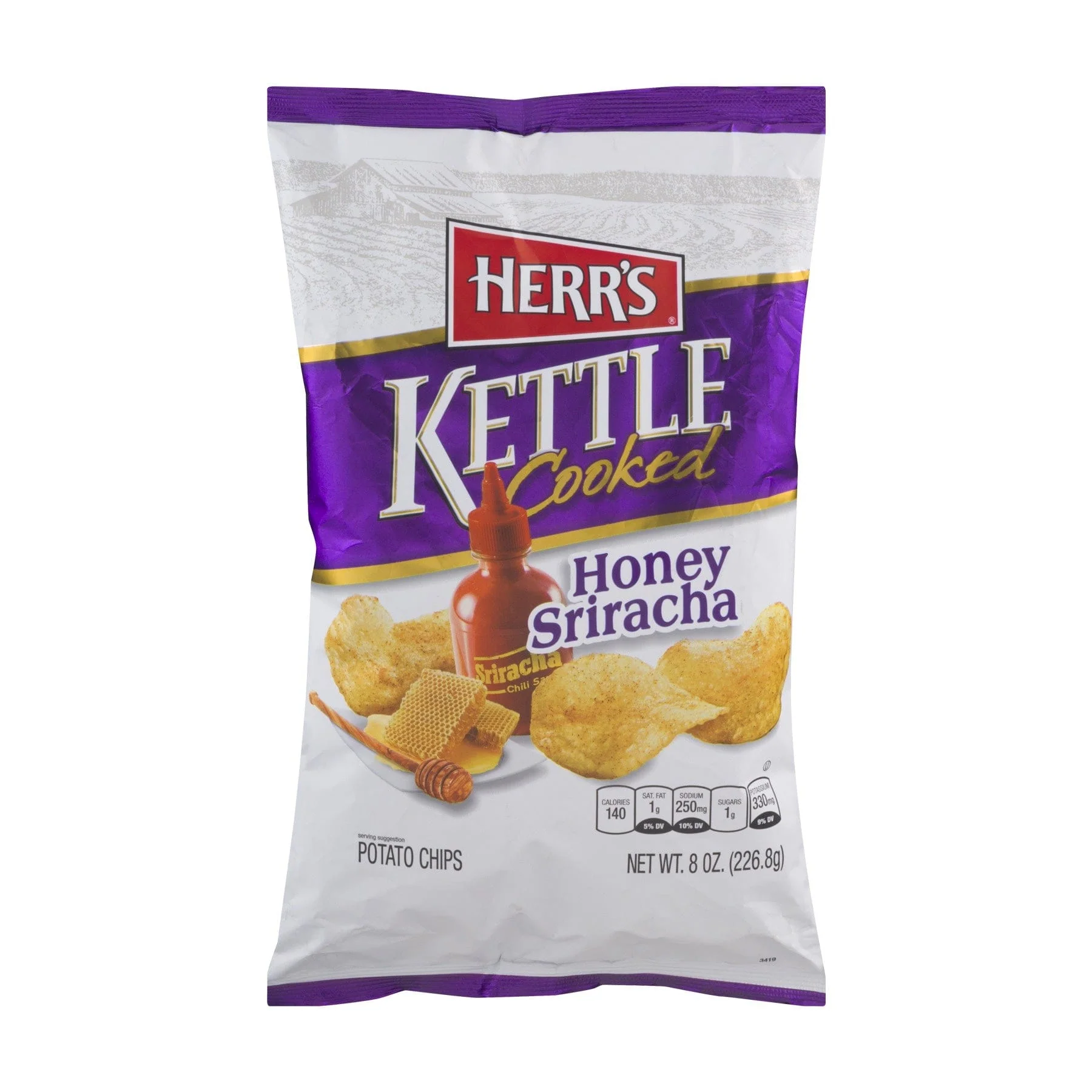HERR'S HONEY SRIRACHA KETTLE CHIPS