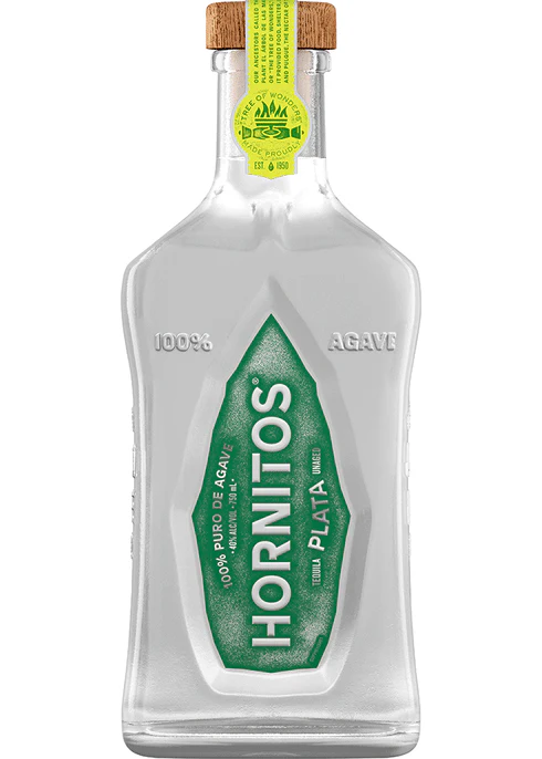 HORNITOS TEQUILA PLATA 750ML