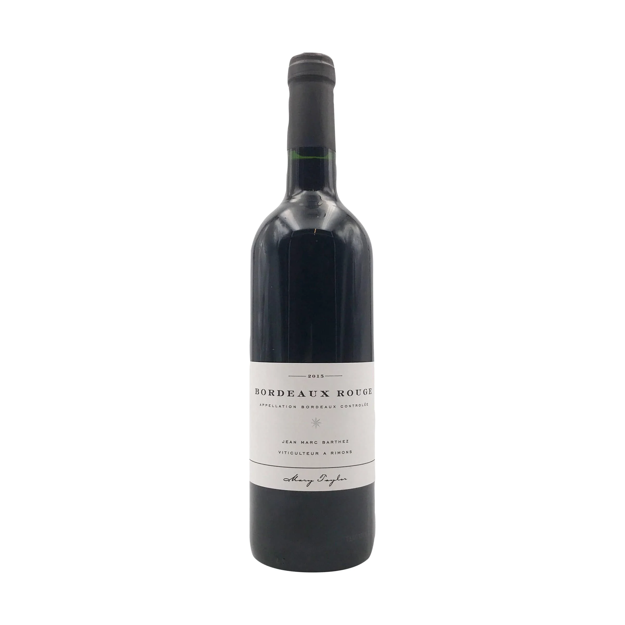 MARY TAYLOR 'JEAN MARC BARTHEZ' BORDEAUX ROUGE 750ML