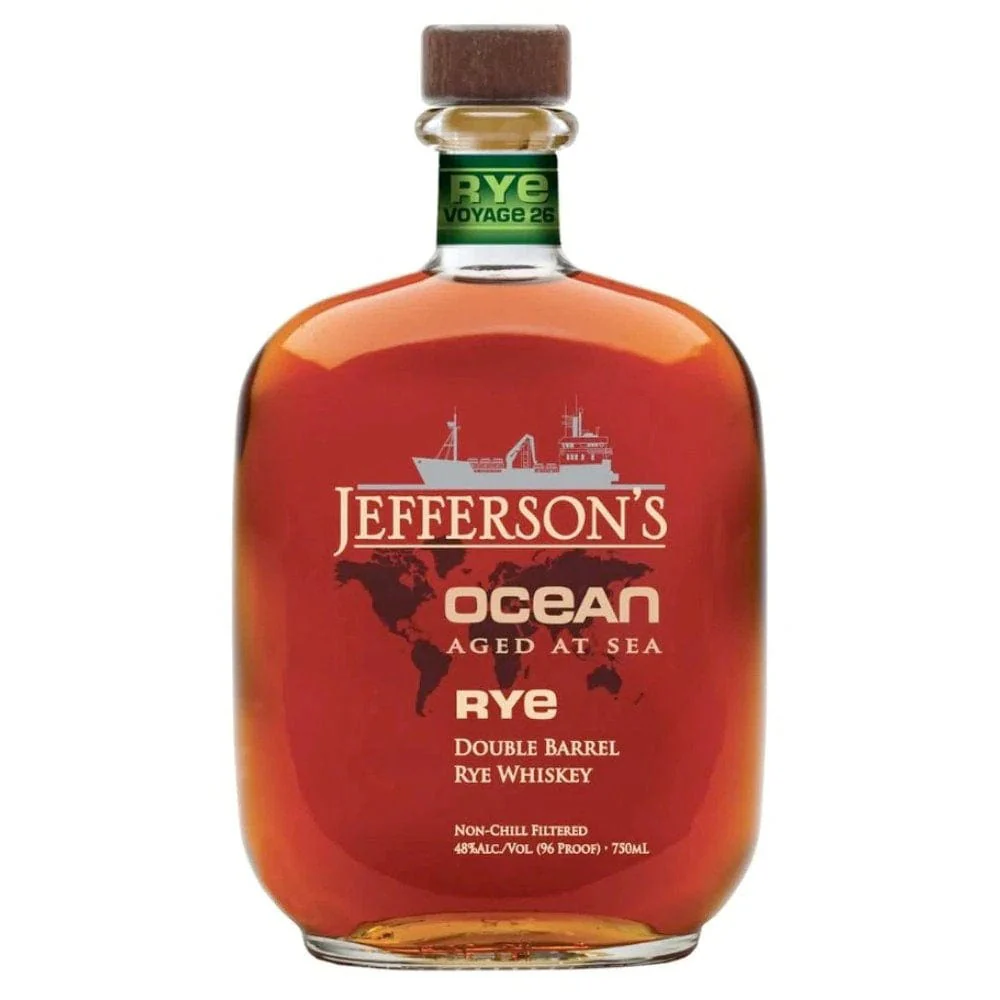 JEFFERSONS OCEAN AGED AT SEA RYE DBL BRL 750ML