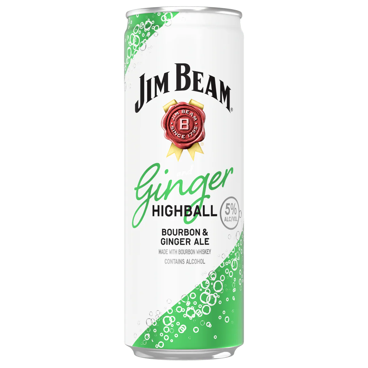 JIM BEAM BOURBON & GINGER 4PK
