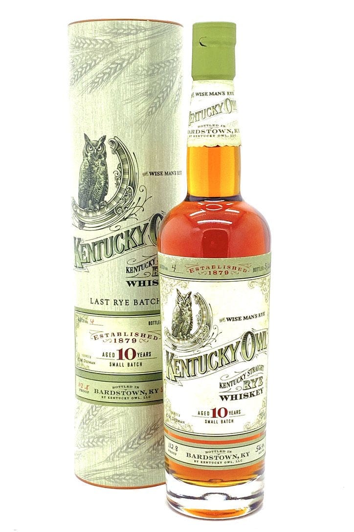 KENTUCKY OWL STRAIGHT RYE NO.4 750ML C/O