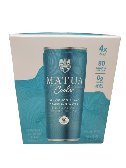 MATUA COOLER SAUVIGNON SPARKLING WATER 4PK C/O