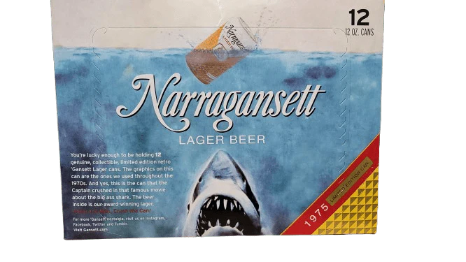NARRAGANSETT LAGER 1975 LIMITED EDITION 12PK