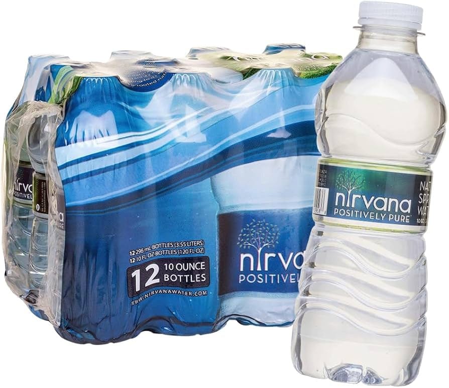 NIRVANA WATER 24PK CASE 16OZ