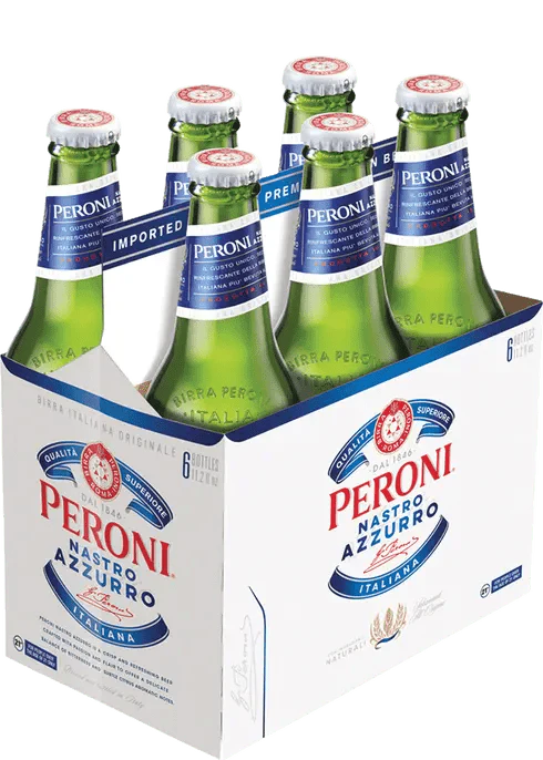 PERONI 6PK BTL