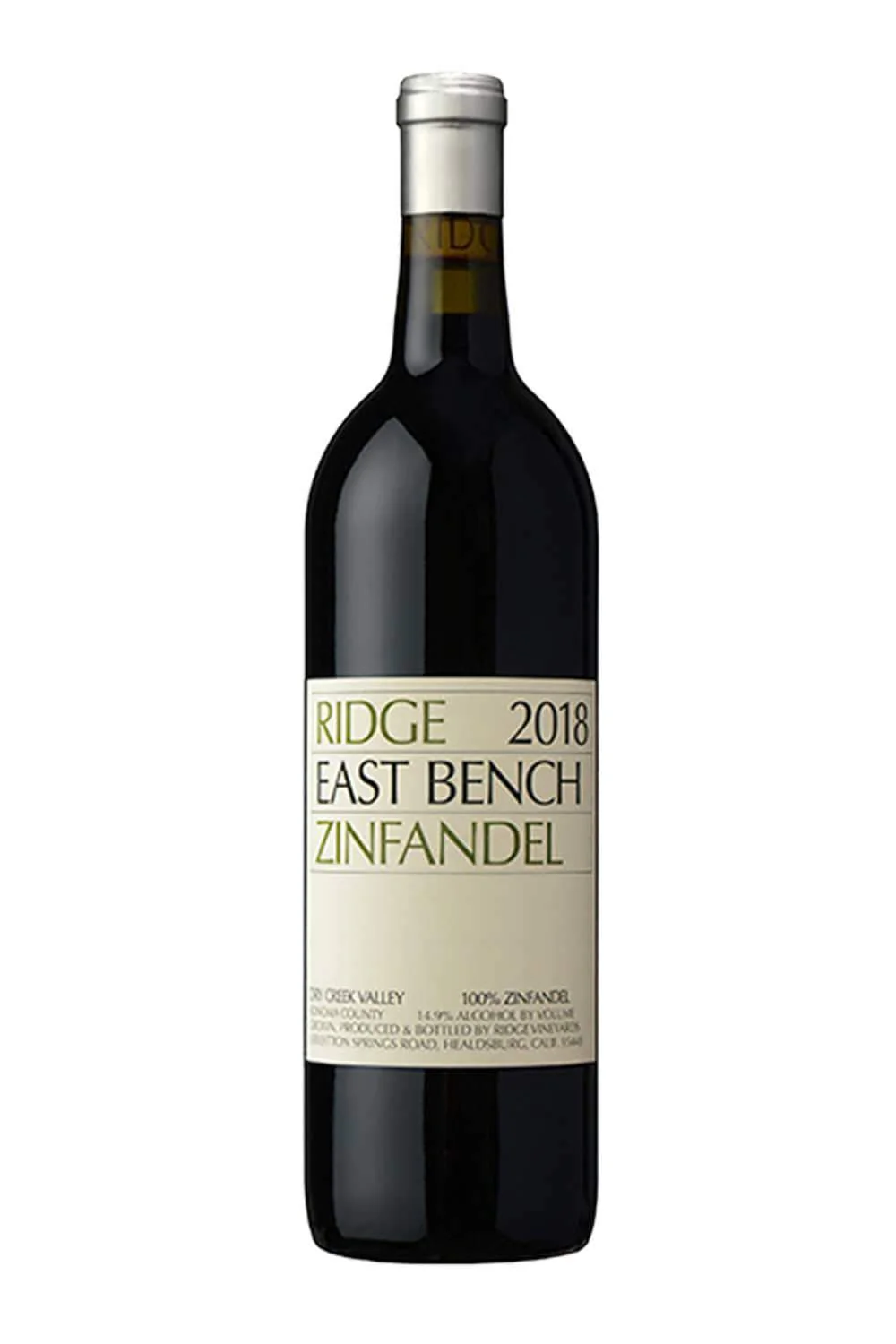 RIDGE EAST BENCH ZINFANDEL 750ML