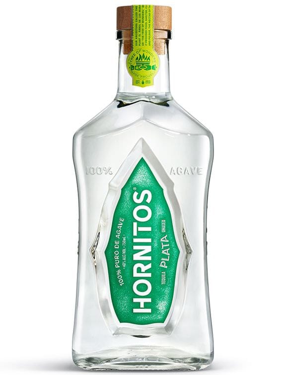 HORNITOS TEQUILA PLATA 375ML
