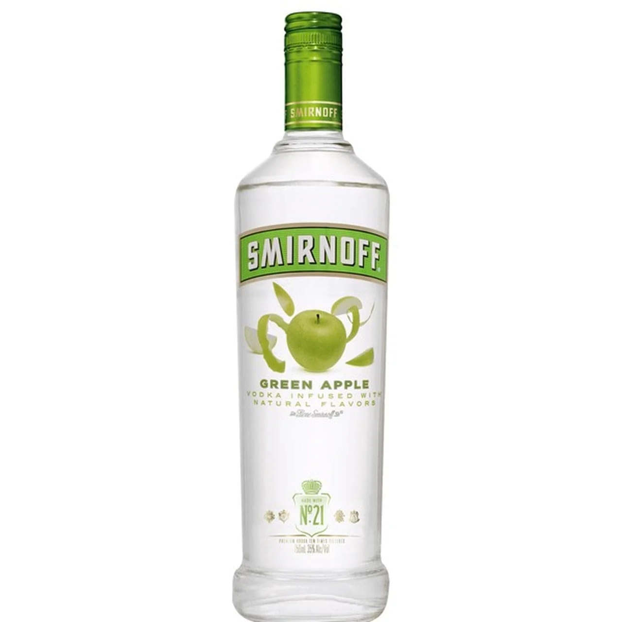 SMIRNOFF GREEN APPLE 750ML C/O