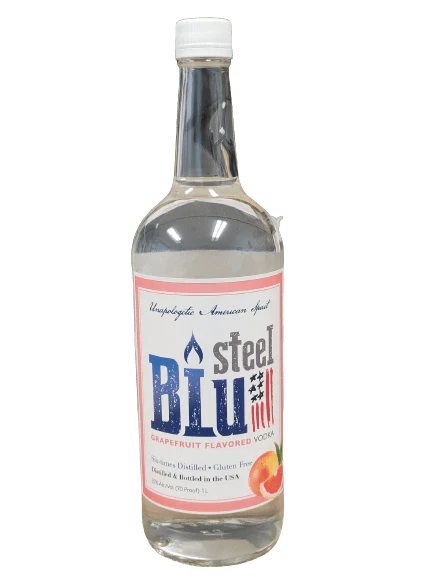 STEEL BLU GRAPEFRUIT VODKA 1L