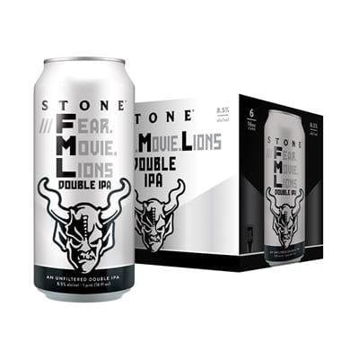 STONE FEAR MOVIE LIONS IPA 6PK 16OZ CAN
