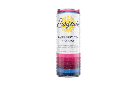 SURFSIDE RASPBERRY TEA & VODKA 4PK