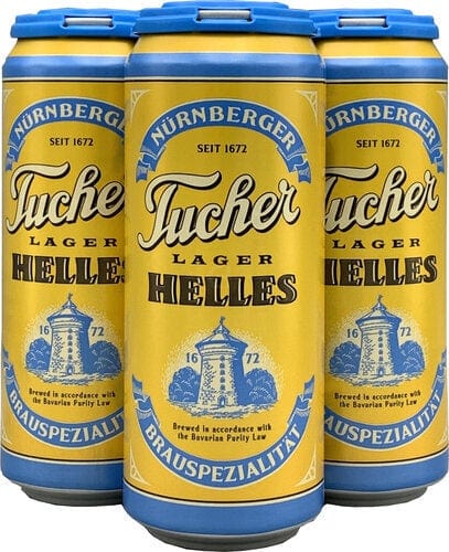 TUCHER HELLES LAGER 4PK