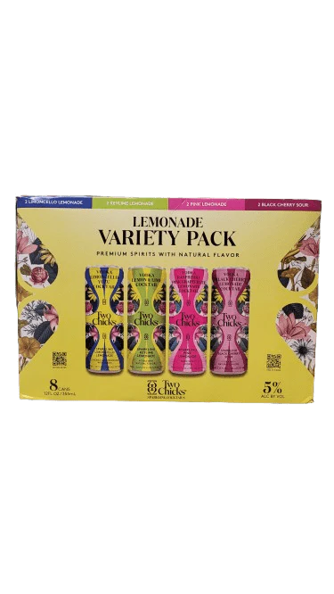 TWO CHICKS LEMONADE VARIETY 8PK