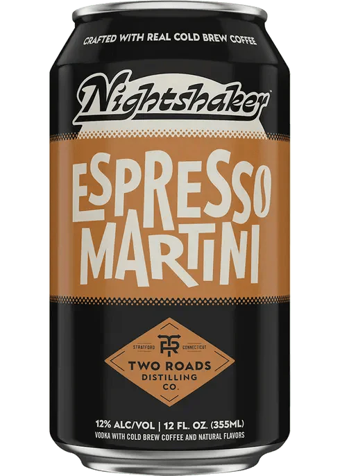 TWO ROADS NIGHTSHAKER ESPRESSO MARTINI 4PK