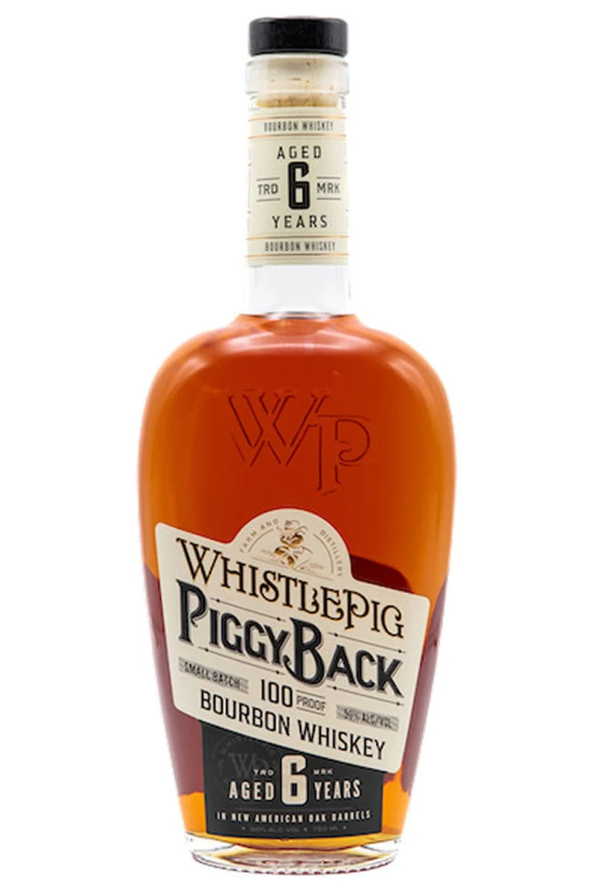 WHISTLEPIG PIGGYBACK 6YR BOURBON 100PF 750ML