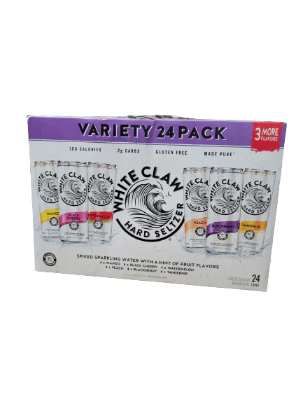 WHITE CLAW VARIETY 24PK
